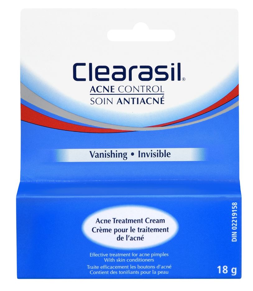CLEARASIL Acne Treatment Cream  Vanishing Invisible Canada